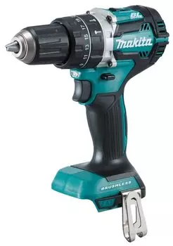 Дрель-шуруповерт Makita DHP484Z, аккумуляторный, 54 Н·м, 2000 об/мин, 18V, Li-Ion, быстрозажимной патрон, 1.8кг поставляется без аккумуляторов и зарядного устройства