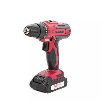 Дрель-шуруповерт RedVerg RD-SD18L/2Y , аккумуляторный, 30 Н·м, 1400 об/мин, 18V, 1.5 А·ч, Li-Ion, два акб, быстрозажимной патрон, кейс, 3.2кг