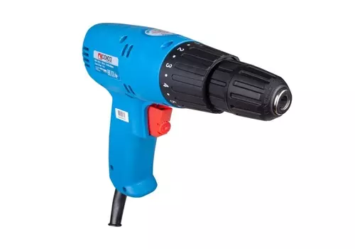 Дрель-шуруповерт СОЮЗ ДУС-2142, сетевой, 450Вт, 14.5 Н·м, 750 об/мин, быстрозажимной патрон, 1.28кг