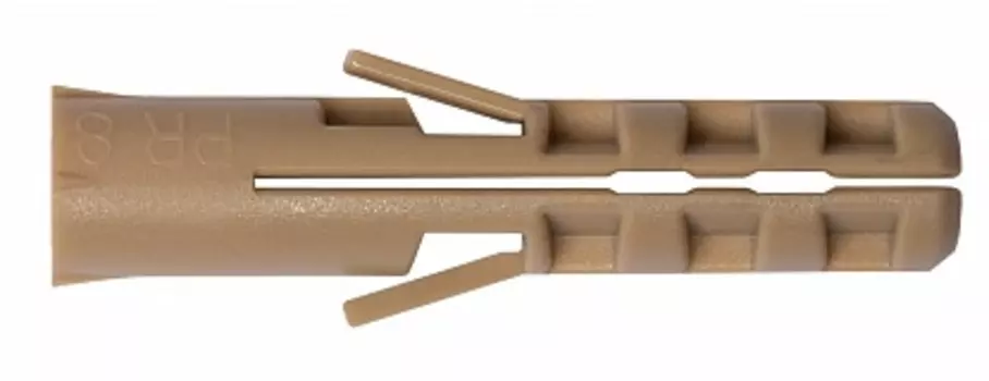 Дюбель 8 мм x 4 см, нейлон, без бортика, бетон,кирпич, жёлтый, 1 шт., Партнер PR 8 х 40 (2650000100)