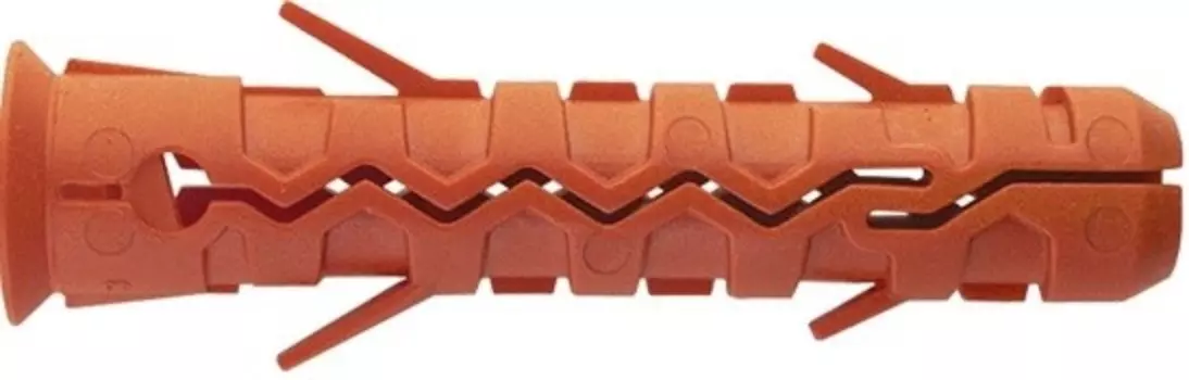 Дюбель универсальный 1.4 см x 10 см, пластик, для строительных лесов, оранжевый, 1 шт., Mungo (1131410)