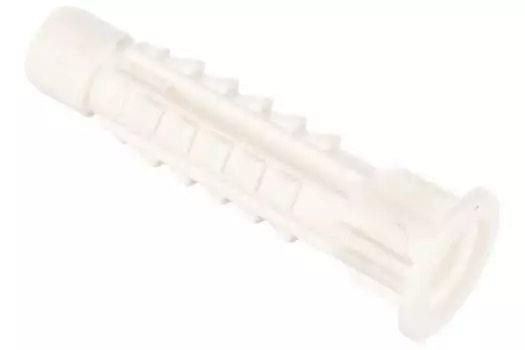 Дюбель универсальный 6мм x 30мм, полипропилен, белый, 150шт., коробка, SORMAT YLT (9640075210)