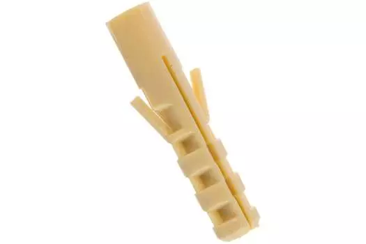 Дюбель универсальный 8мм x 40мм, нейлон, бежевый, 100шт., SORMAT NAT (75008)