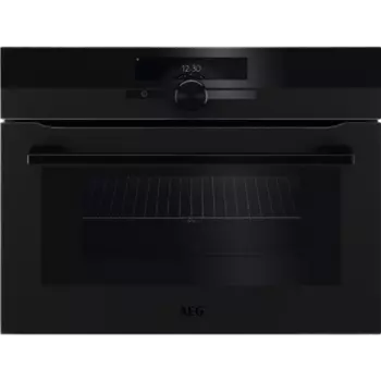 Духовой шкаф электрический AEG 8000 COMBIQUICK KMK965090T, матовый черный (KMK965090T)