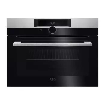 Духовой шкаф электрический AEG KMK968000M, нержавеющая сталь/черный (KMK968000M)