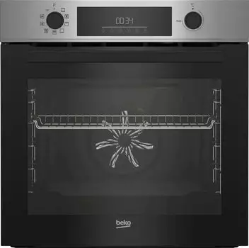 Духовой шкаф электрический Beko BBIM11301B, черный/серебристый (BBIM11301B)