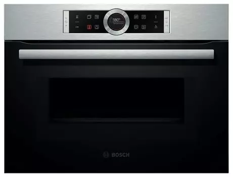 Духовой шкаф электрический Bosch CMG633BS1, серебристый (CMG633BS1)