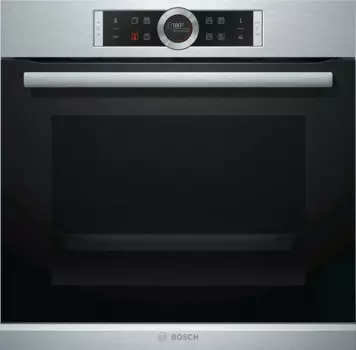 Духовой шкаф электрический Bosch HRG635BS1, нержавеющая сталь/черный (HRG635BS1)