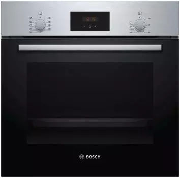 Духовой шкаф электрический Bosch Serie 2 HBF114ES0R, нержавеющая сталь/черный (HBF114ES0R)