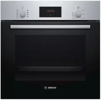 Духовой шкаф электрический Bosch Serie 2 HBF134ES0R, нержавеющая сталь/черный (HBF134ES0R)