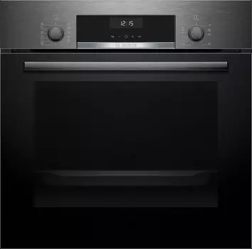 Духовой шкаф электрический Bosch Serie 6 HBJ517SG0R, черный (HBJ517SG0R)