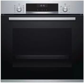 Духовой шкаф электрический Bosch Serie 6 HIJ517YS0R, нержавеющая сталь/черный (HIJ517YS0R)