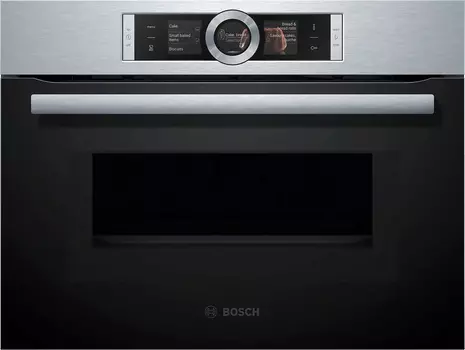 Духовой шкаф электрический Bosch Serie 8 CMG656BS1, нержавеющая сталь (CMG656BS1)