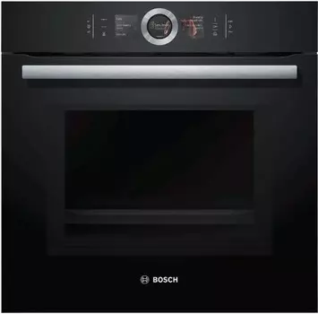 Духовой шкаф электрический Bosch Serie 8 HNG6764B6, черный (HNG6764B6)