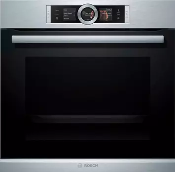 Духовой шкаф электрический Bosch Serie 8 HSG636ES1, нержавеющая сталь (HSG636ES1)