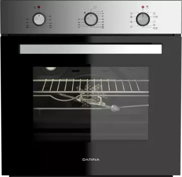 Духовой шкаф электрический DARINA 0U5 BDE 112 705 X, черный/нержавеющая сталь (4607152046700)