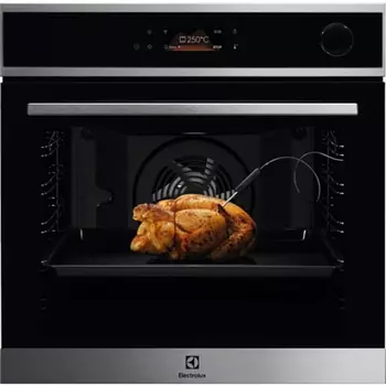 Духовой шкаф электрический Electrolux 700 EOC8P39WX, черный/серебристый (EOC8P39WX)