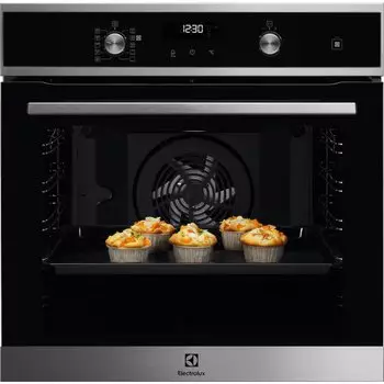 Духовой шкаф электрический Electrolux EOD6P71X, черный/серебристый (949499823)