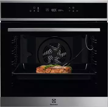 Духовой шкаф электрический Electrolux EOE7P31X, серебристый (EOE7P31X)