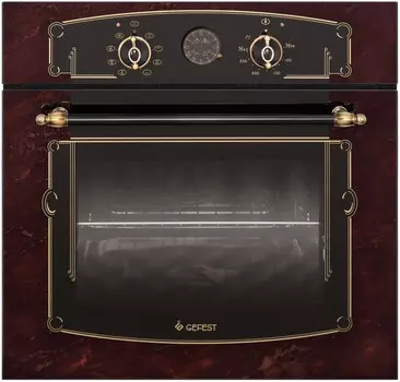 Духовой шкаф электрический GEFEST DA 622-03 K55S, рубиновый (22443000)