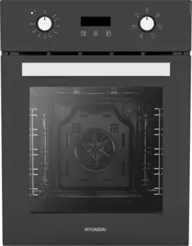 Духовой шкаф электрический Hyundai HEO 45311 BG, черный/серебристый