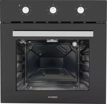 Духовой шкаф электрический Hyundai HEO 66311 BG, черный/серебристый