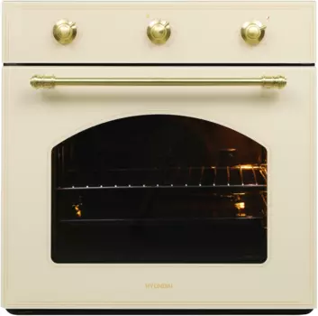 Духовой шкаф электрический Hyundai HEO 6634 BE, бежевый