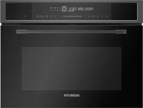 Духовой шкаф электрический Hyundai HMEO 6580 DX, черный