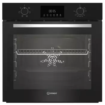 Духовой шкаф электрический Indesit IFE 3644 J BL, черный (IFE 3644 J BL)
