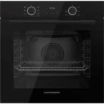 Духовой шкаф электрический Kuppersberg HF 607 B, черный (HF 607 B)