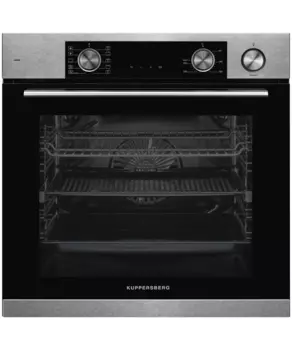 Духовой шкаф электрический Kuppersberg KSO 610 X, нержавеющая сталь/черный (6657)