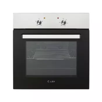 Духовой шкаф электрический LEX EDM 040 IX, нержавеющая сталь/черный (CHAO000335)