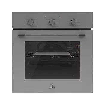 Духовой шкаф электрический LEX EDM 075 GR, серый (CHAO000403)