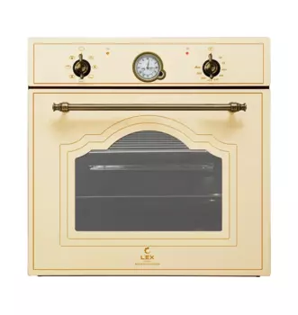 Духовой шкаф электрический LEX EDM 077C IV, слоновая кость (CHAO000388)