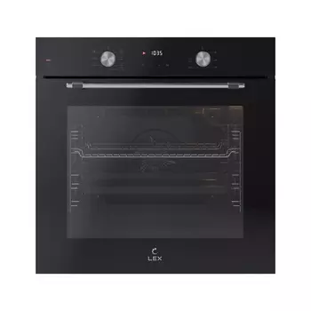 Духовой шкаф электрический LEX EDP 671 BL MAX, черный/серебристый (TRFE100007)