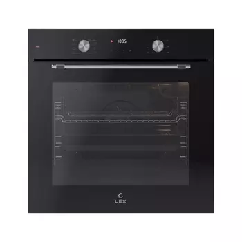 Духовой шкаф электрический LEX EDP 680 BL MAX, черный/серебристый (TRFE100012)
