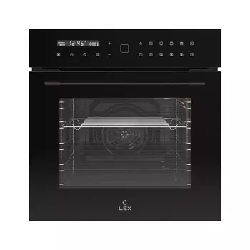 Духовой шкаф электрический LEX EDS 101 BBL, черный (CHAO000411)