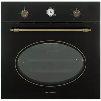 Духовой шкаф электрический Maunfeld EOEFG.566RBG.RT, черный (УТ000010283)