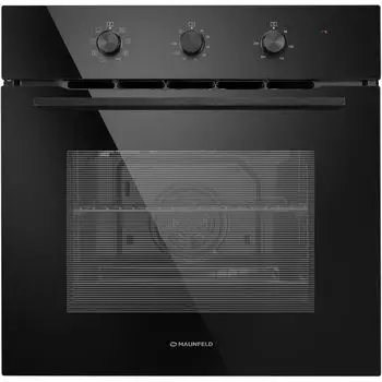Духовой шкаф электрический Maunfeld MEOC708PB, черный (КА-00016924)