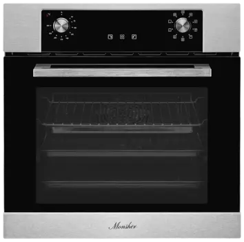 Духовой шкаф электрический Monsher High-Tech MOE 6092 Acier, нержавеющая сталь/черный (76664)