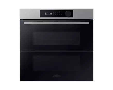 Духовой шкаф электрический Samsung Dual Cook Flex NV7000B, нержавеющая сталь (NV7B5745TAS/WT)