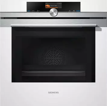 Духовой шкаф электрический Siemens iQ700 HM676G0W1, белый (HM676G0W1)