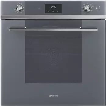 Духовой шкаф электрический SMEG Linea SO6100S2S, черный/серебристый (SO6100S2S)