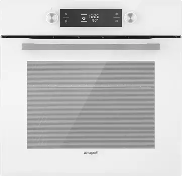 Духовой шкаф электрический Weissgauff EOM 691 PDW Steam Clean, белый (431427)