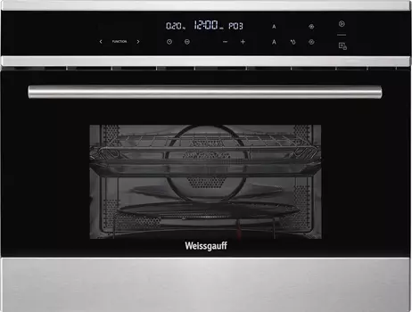 Духовой шкаф электрический Weissgauff PREMIUM OE 445 X, нержавеющая сталь (282156)