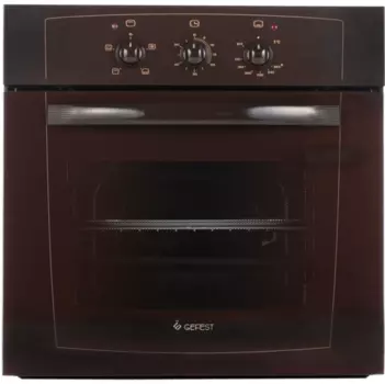 Духовой шкаф газовый GEFEST ДГЭ 601-01 К, коричневый (22340001)
