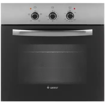 Духовой шкаф газовый GEFEST ДГЭ 601-01 Н1, серебристый (22383001)