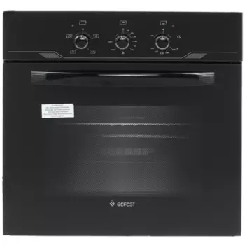 Духовой шкаф газовый GEFEST ДГЭ 621-01, черный (22341001)