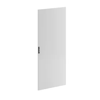 Дверь сплошная DKC, металл, замок, серый (R5NCPE1660)