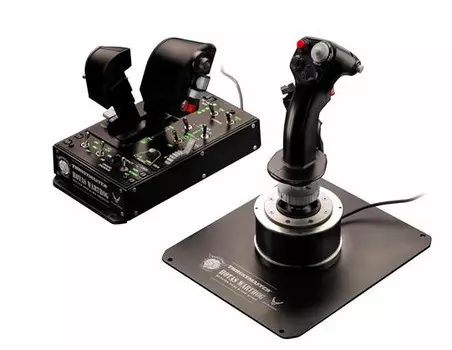 Джойстик Thrustmaster Hotas Warthog для PC, проводной, черный (2960720)
